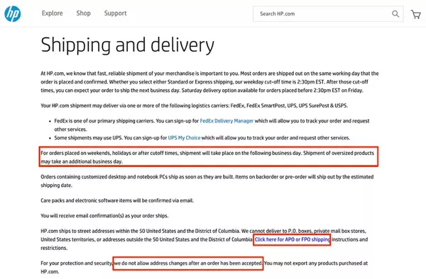 hp-shipping-policy
