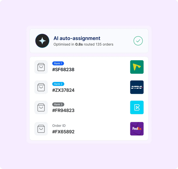 AI carrier allocation