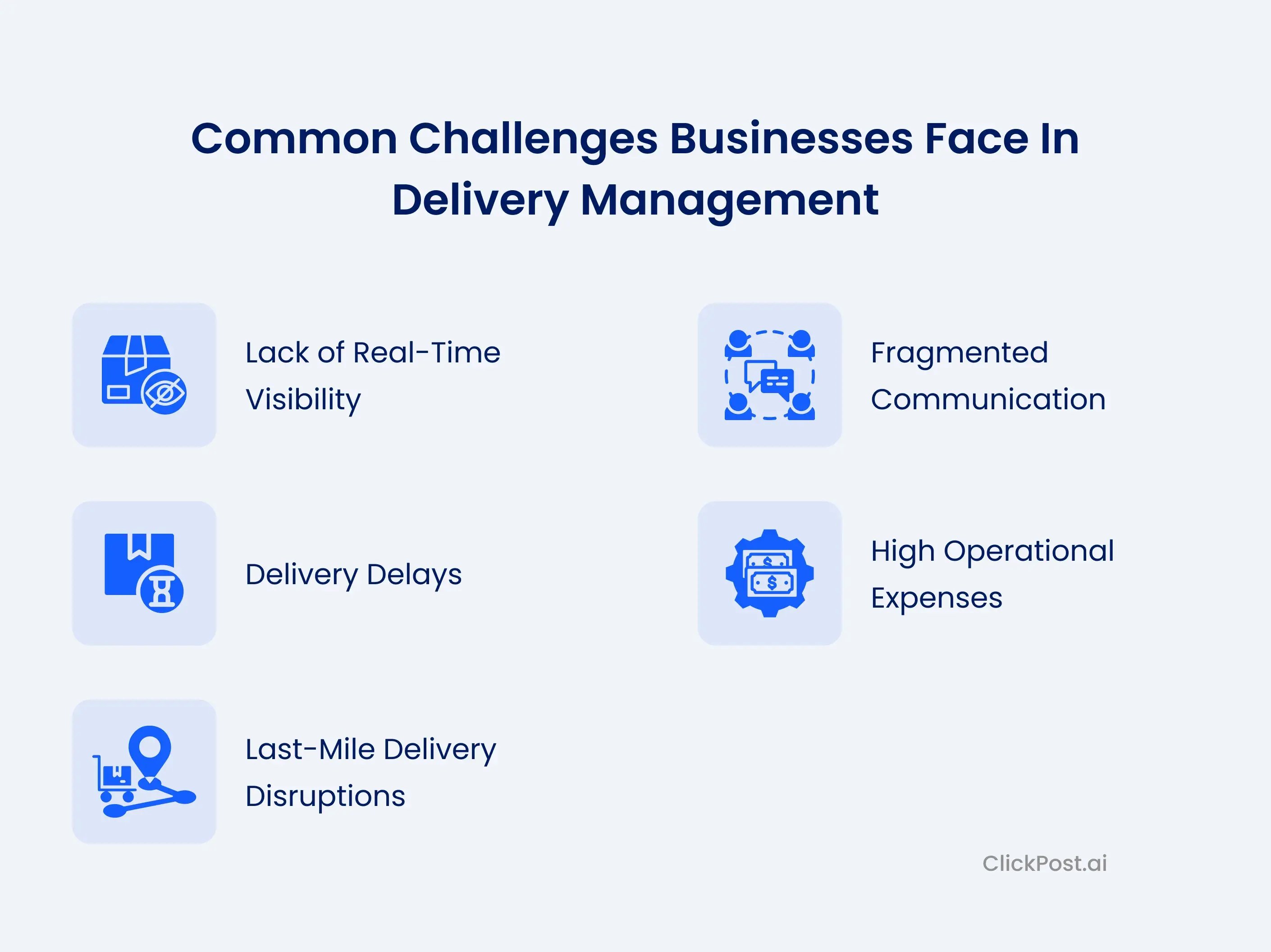 Common Challenges Businesses Face in Delivery Management