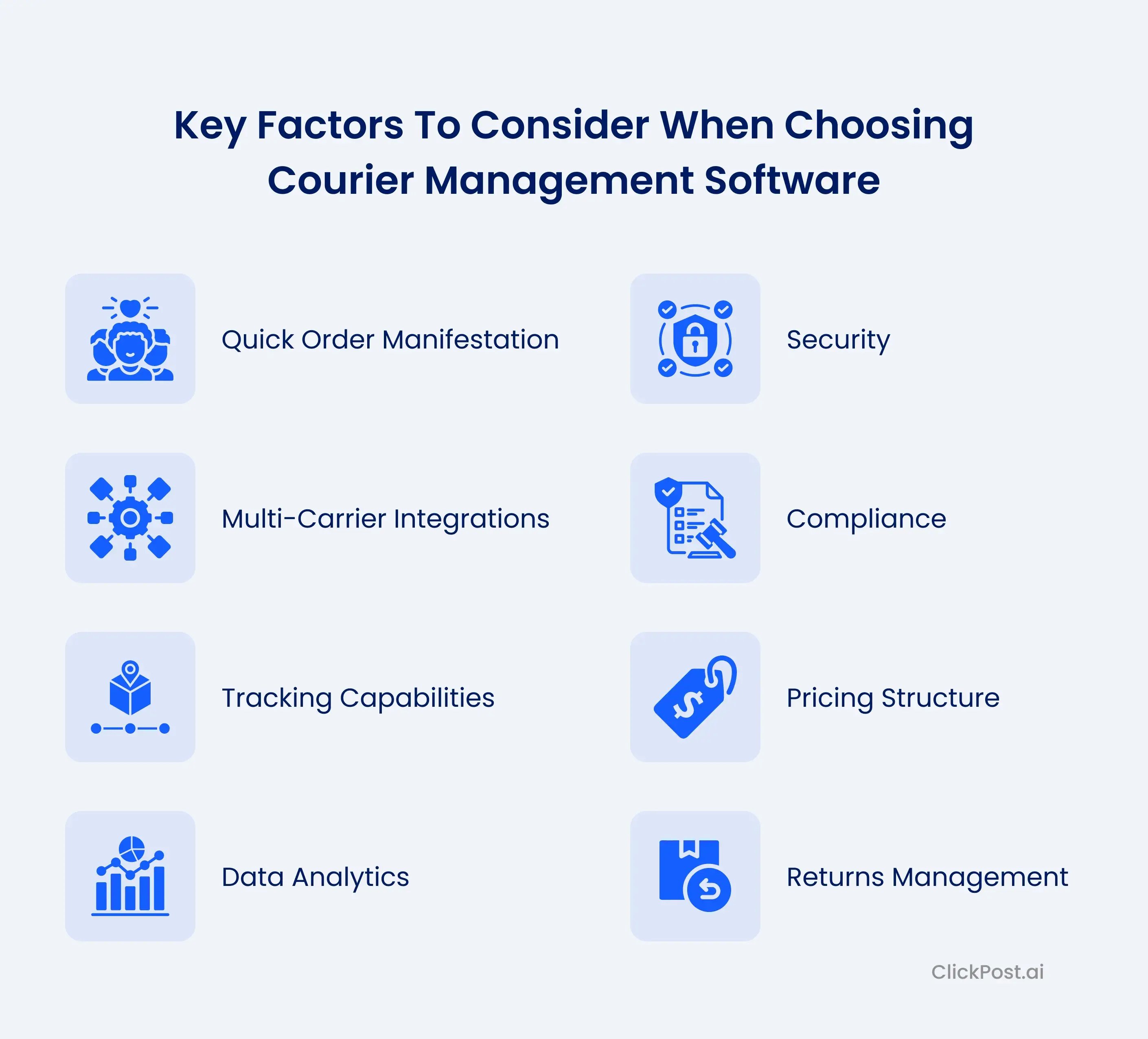 Key Factors to Consider When Choosing Courier Management Software