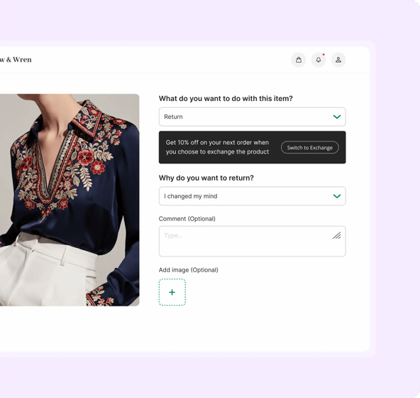 Automated returns and exchanges
