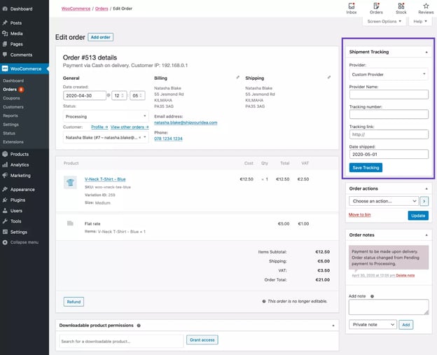 track-orders-with-wooCommerce-order -tracking-page