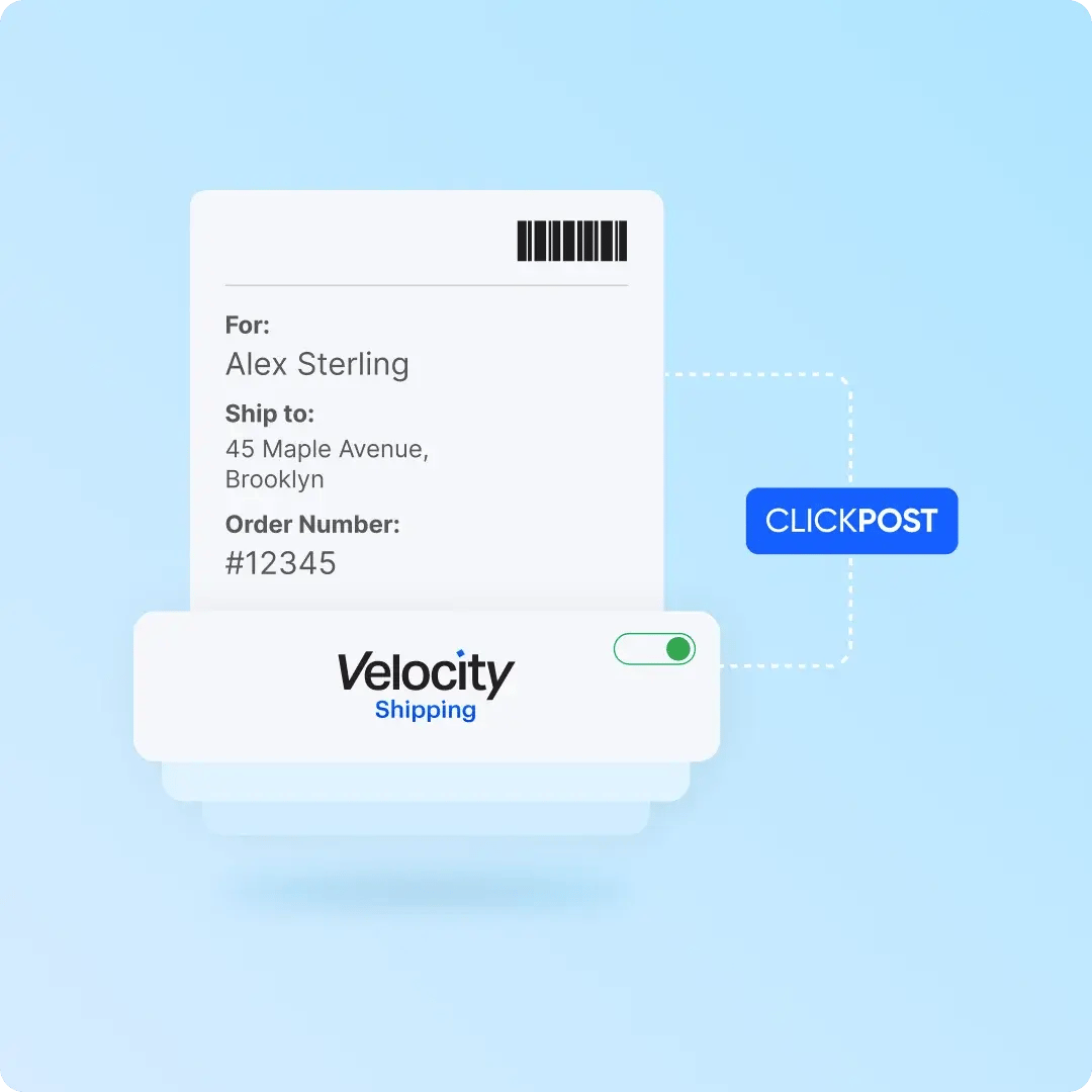 Velocity-shipping-integration