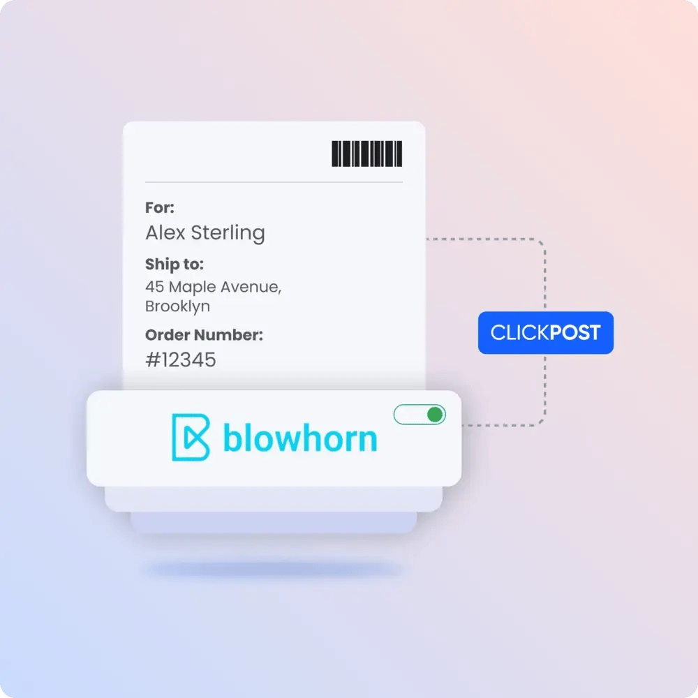 blowhorn-integration