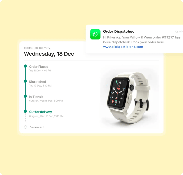 Electronics Solution - Real-time tracking and notifications