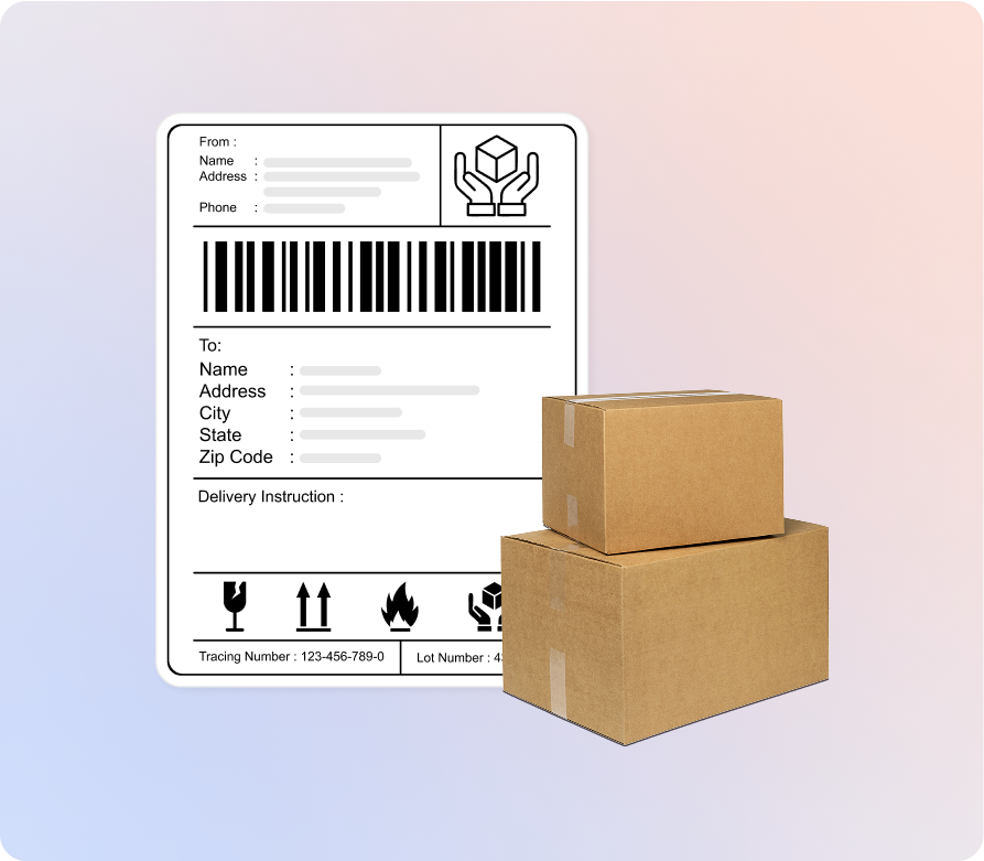Error-free Order Creation and Label Generation