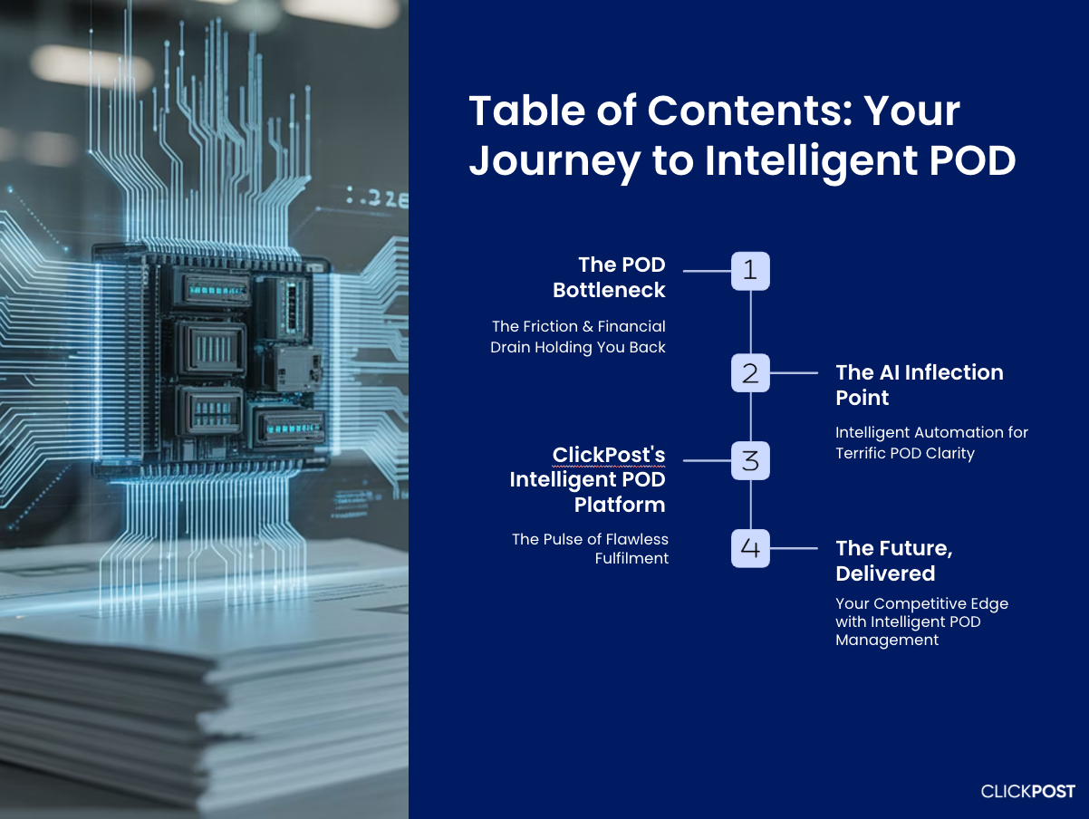 Pod Processing Intelligent POD: Powering India's Next-Gen Logistics - ClickPost