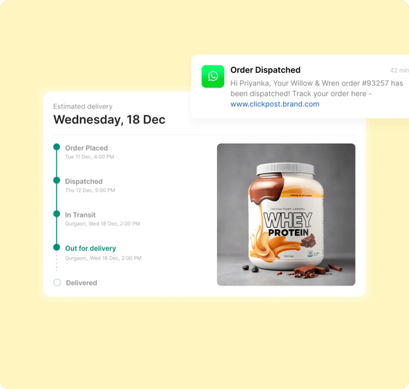 Real-time tracking and notifications-1