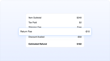 Shopper opts in at checkout
