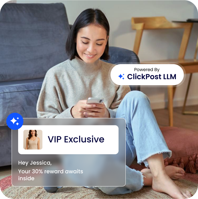 Clickpost - LLM Power plateform - Mobile 2x