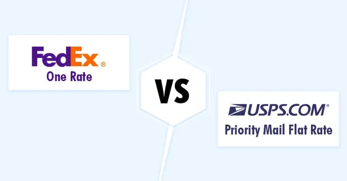 FedEx One Rate vs. USPS Priority Mail Flat Rate [Complete Guide]