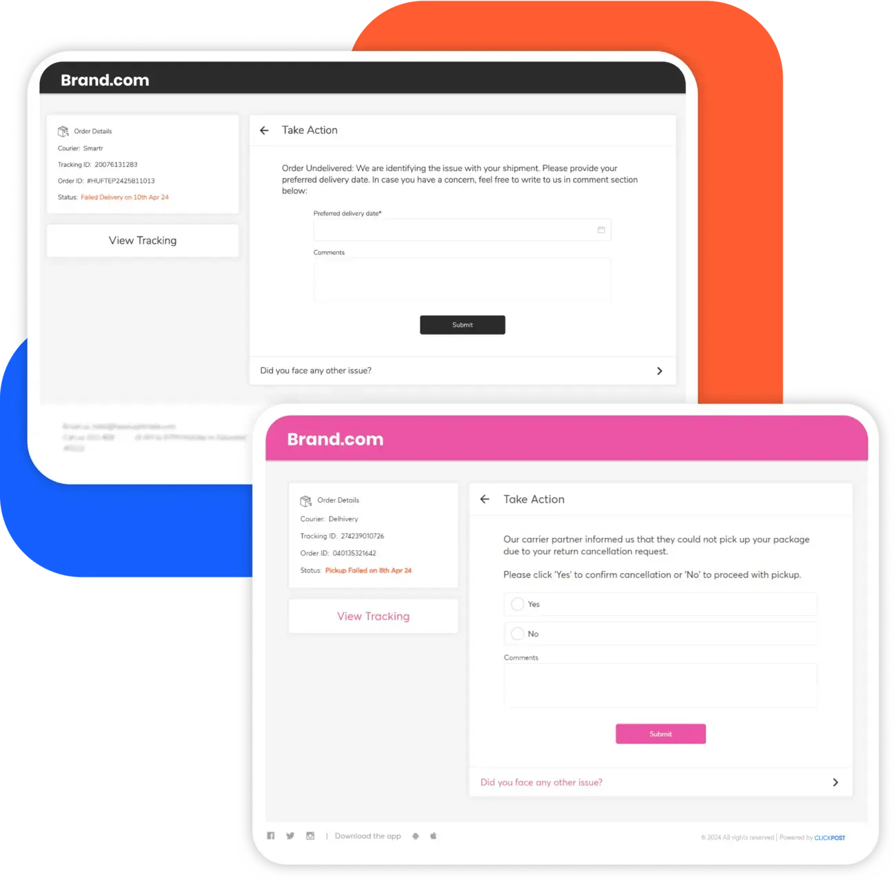 NDR-NPR-feedback-shipment-tracking