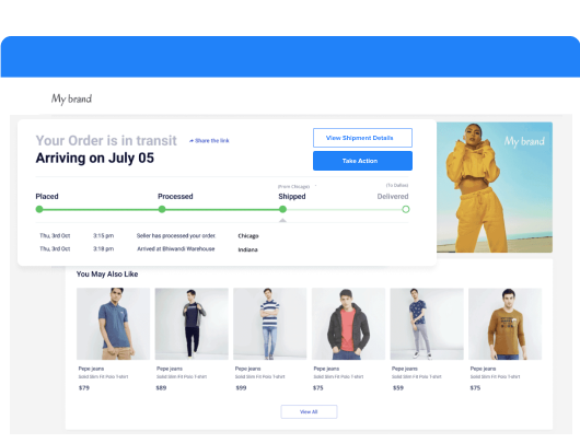 tracking page