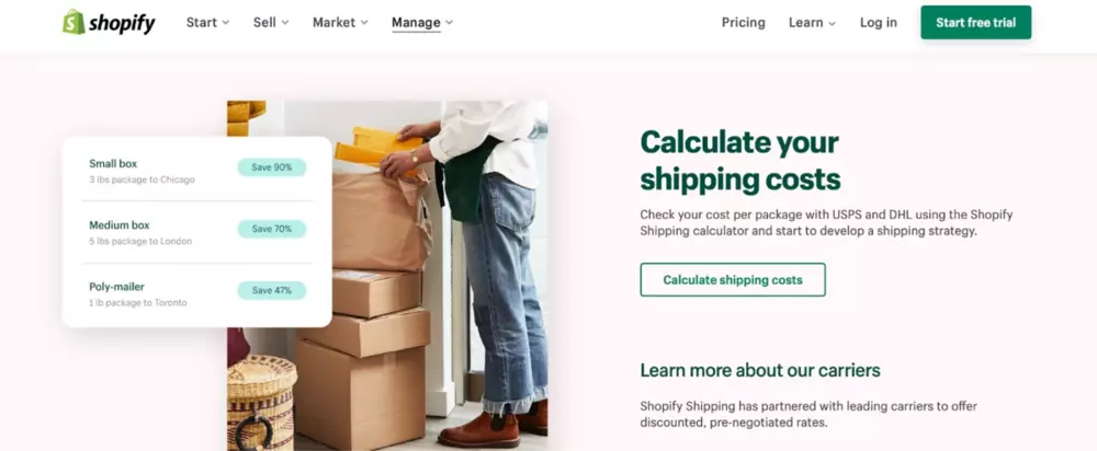 shopify-hipping-costs