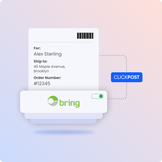 Bring Tracking and API Integration with ClickPost
